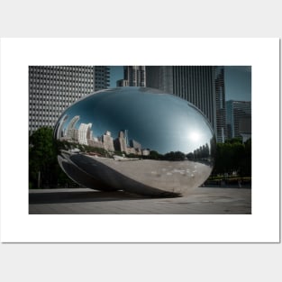 Distorted Michigan Ave Posters and Art